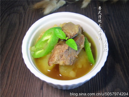 粤式清炖土豆牛肉