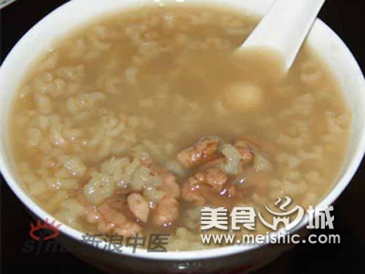 胡桃粥的做法