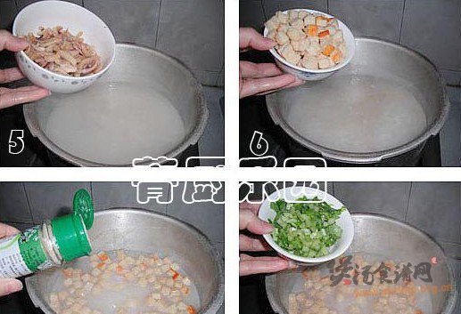 鱿鱼排骨粥