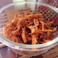 美味小零食----烤鸡丝的5步家常做法