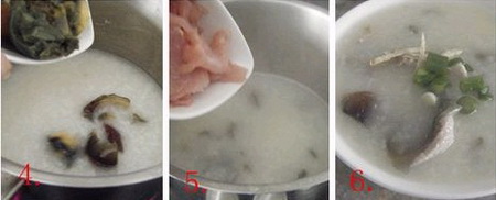 皮蛋瘦肉粥步骤4-6