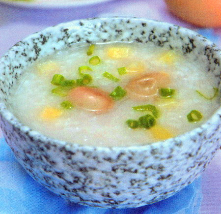 鹌鹑蛋土豆粥