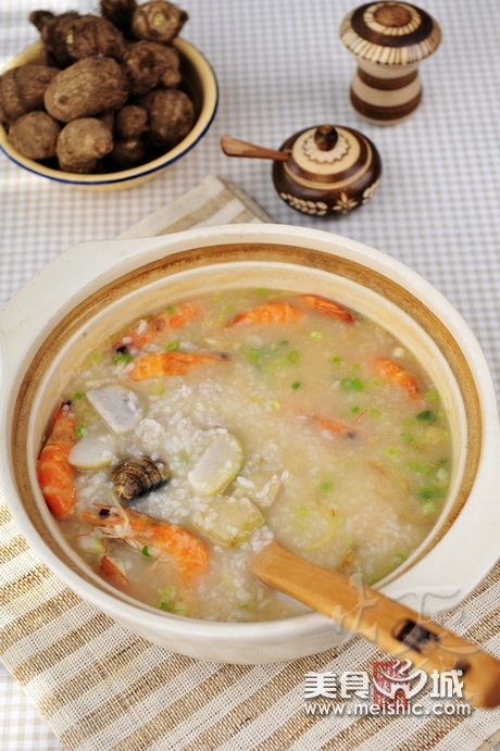 芋头海鲜粥