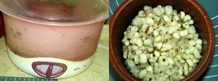 牛奶薏米粥的做法步骤2