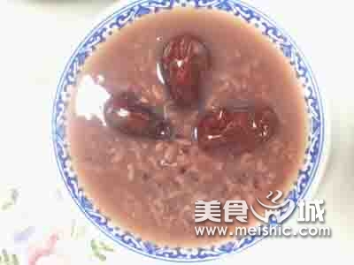 红枣血糯粥