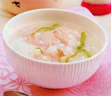 三文鱼粥