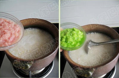 芦笋肉碎粥做法步骤7-8