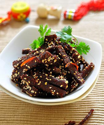 自制麻辣牛肉干做法