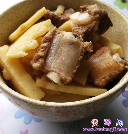 竹笋炖排骨