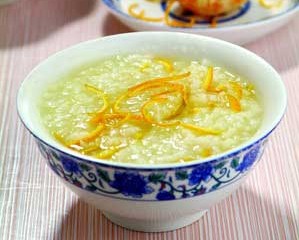 自制橘皮粥