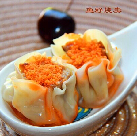 鱼籽烧卖怎么做
