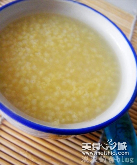 浓香小米粥的做法