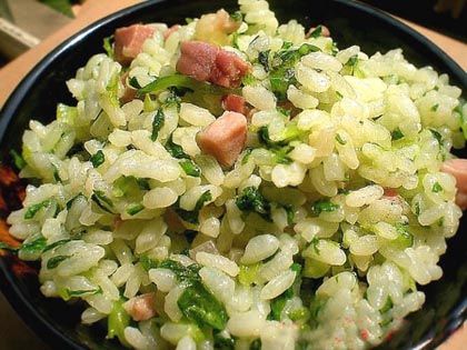 上海特色小吃之猪油菜饭的做法