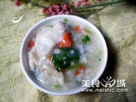 红萝卜鲩鱼粥