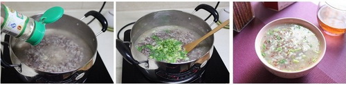 鸭杂藜麦粥