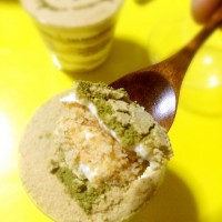 葡式甜品--抹茶味的木糠蛋糕杯的制作方法