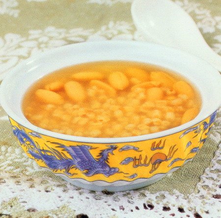 小麦花生米粥