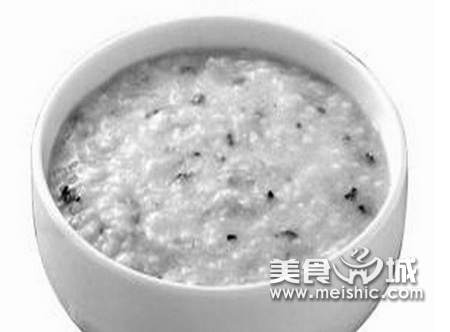 黑白芝麻粥