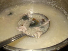 皮蛋瘦肉粥步骤5