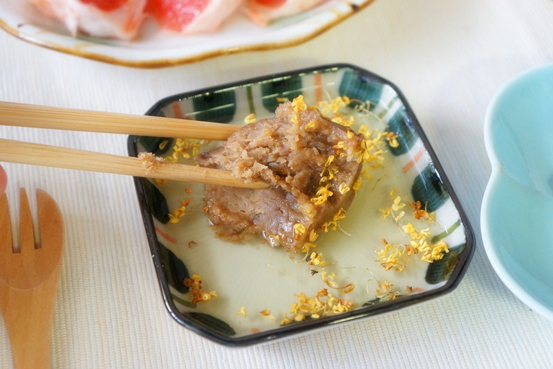 桂花糯栗糕的制作教程