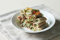 时蔬豆皮卷的制作教程