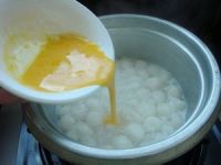 甜酒蛋花圆子怎么做好吃