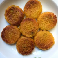 南瓜豆沙饼怎么做