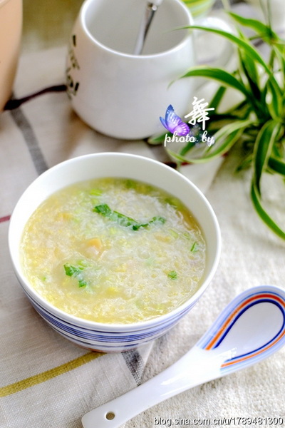 干贝鸡丝粥