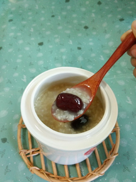 红枣香菇粥