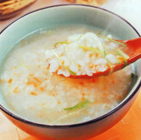 胡萝卜菜丝粥