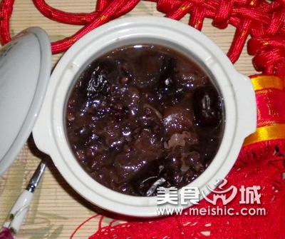 双耳红枣粥