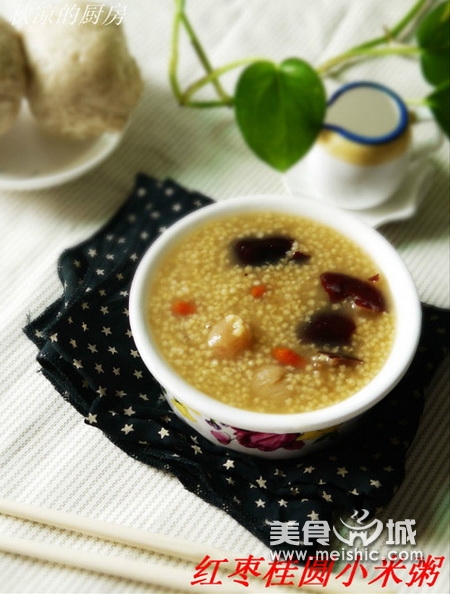 红枣桂圆小米粥