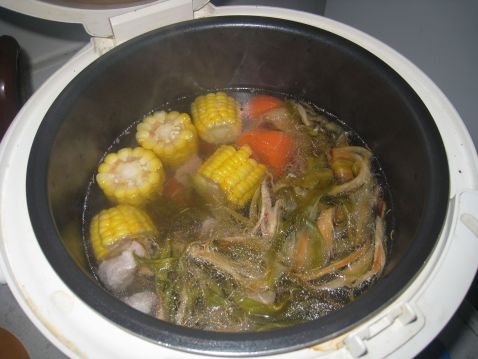 霸王花排骨汤做法图解5