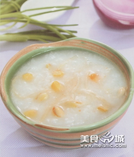 豆芽玉米粥