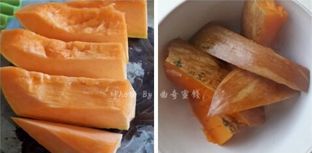 南瓜粥做法步骤1-2