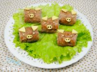 小猪肉卷的制作方法