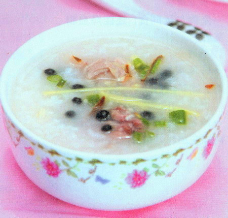 豆豉狗肉粥