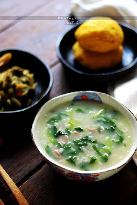肉末菜粥
