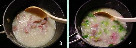 牛肉生菜粥的做法步骤3-4