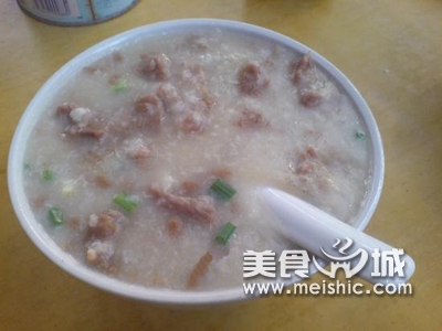 健美牛肉粥