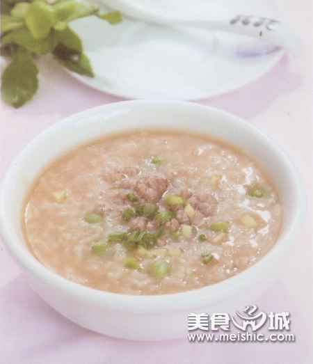 瘦肉豌豆粥