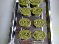 抹茶绿豆冰糕的12步制作方法