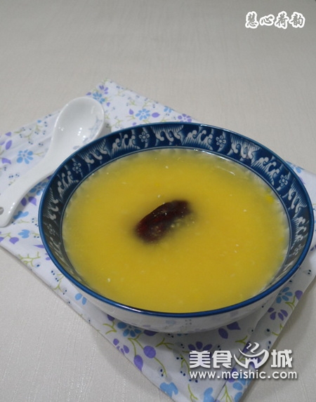 玉米红枣粥的做法