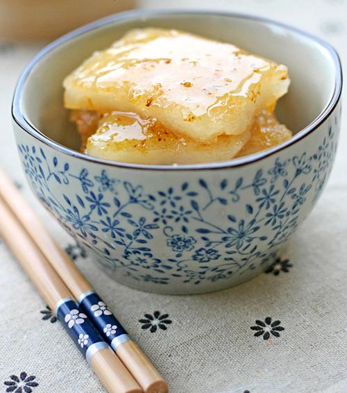 桂花糖糍粑做法