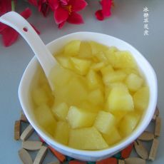 冰糖苹果煮的做法