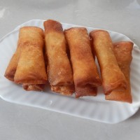 果味春卷---香蕉芝士春卷