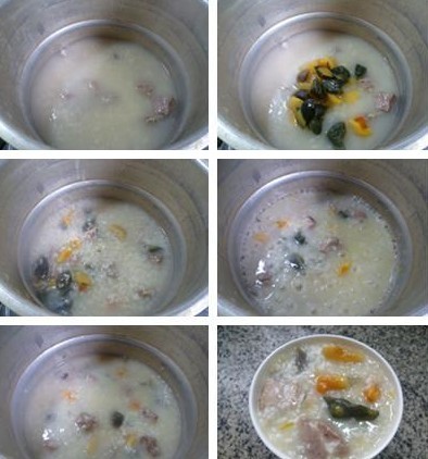 皮蛋排骨粥