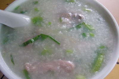 猪肝瘦肉粥的做法