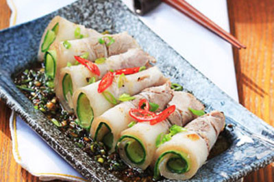 麻椒肉卷做法
