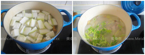 排骨冬瓜汤做法图解
